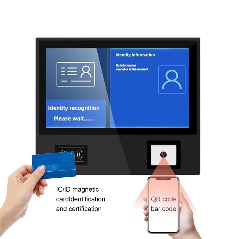 Samoobslužný{0}}objednávkový automat v supermarkete